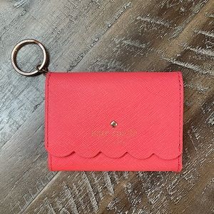 Kate Spade Scalloped Key Ring Wallet